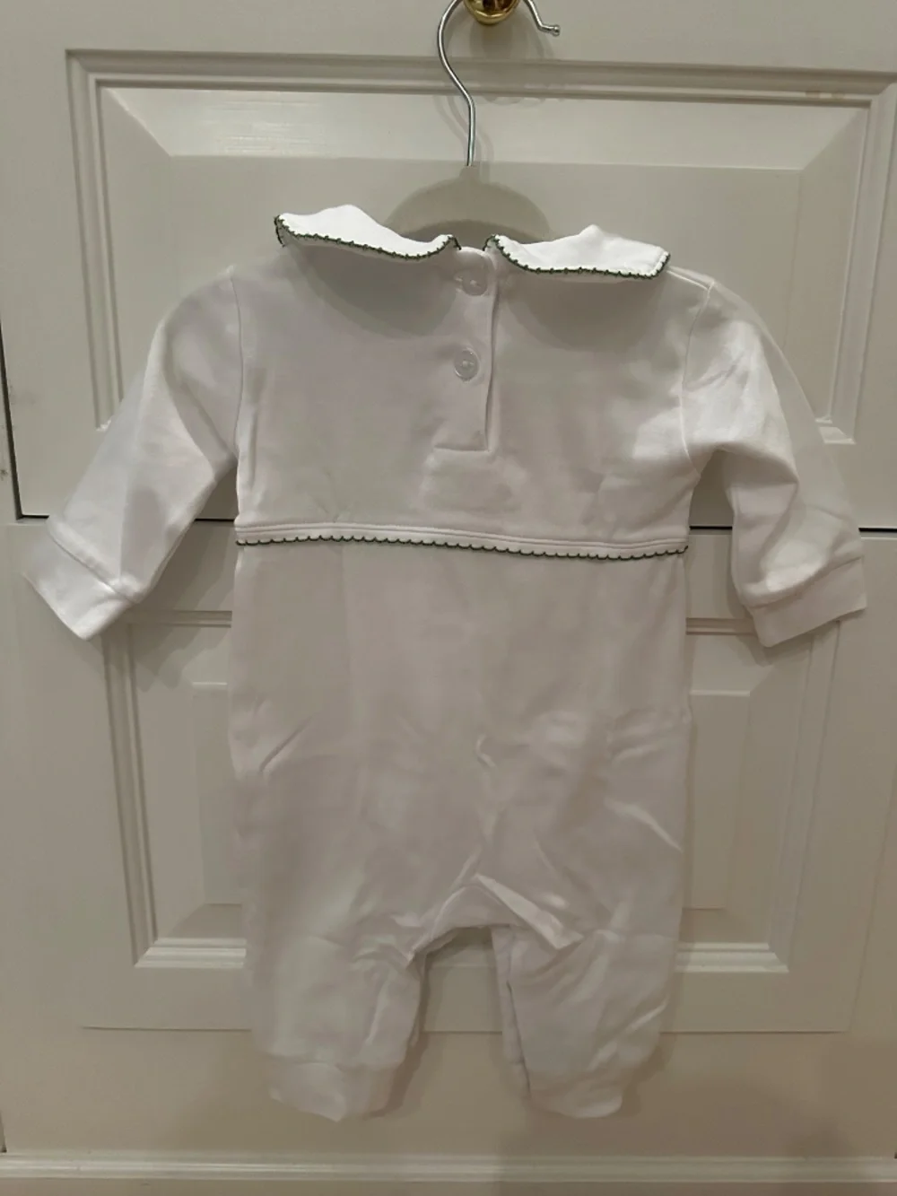 Little English Duck Romper — 3M